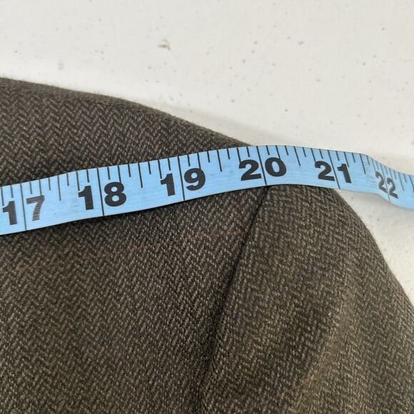 Lauren Ralph Lauren Sports Coat Mens 44L Herringbone Three Button Blazer - Picture 13 of 16